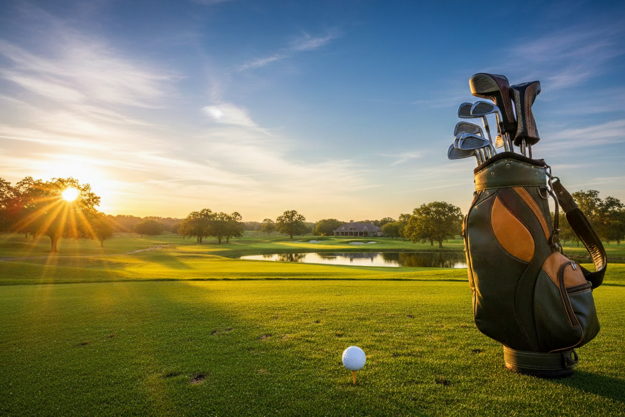 Golfing