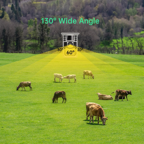 4K Solar Trail Camera, 48MP WiFi Trail Camera with Night Vision