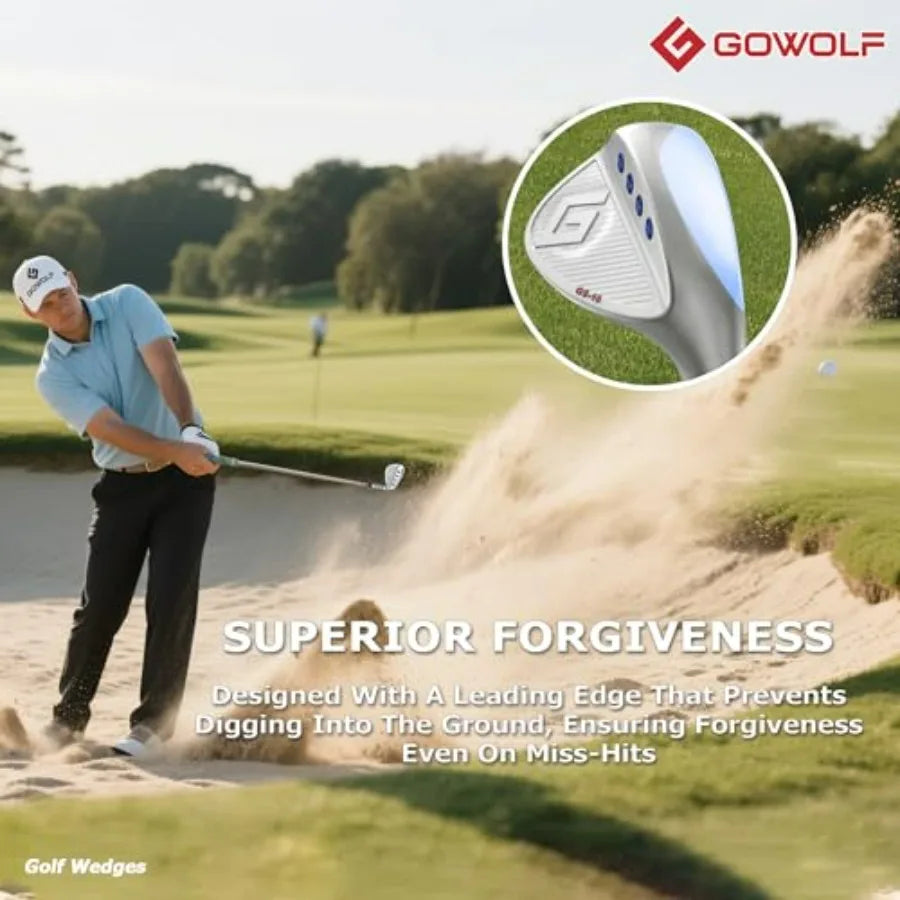 Premium Forged Full Face Golf Wedges 50/52/54/56/58/60/69 Degree Individual or Set for Men, Right Hand