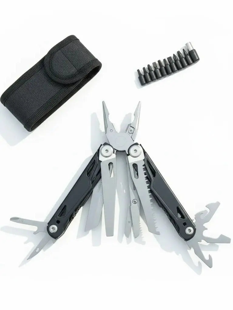 27 in 1 Multitool Pliers - Stainless Steel Survival Tool