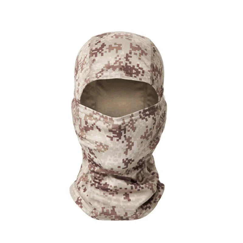 Tactical Camouflage Balaclava Full Face Mask Outdoor Neck Gaiter