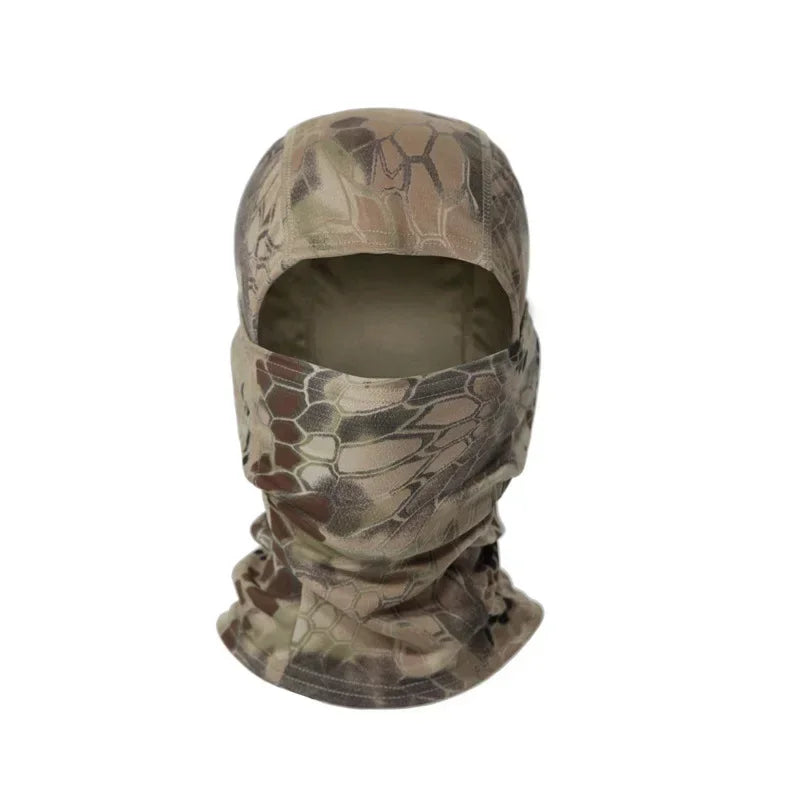 Tactical Camouflage Balaclava Full Face Mask Outdoor Neck Gaiter