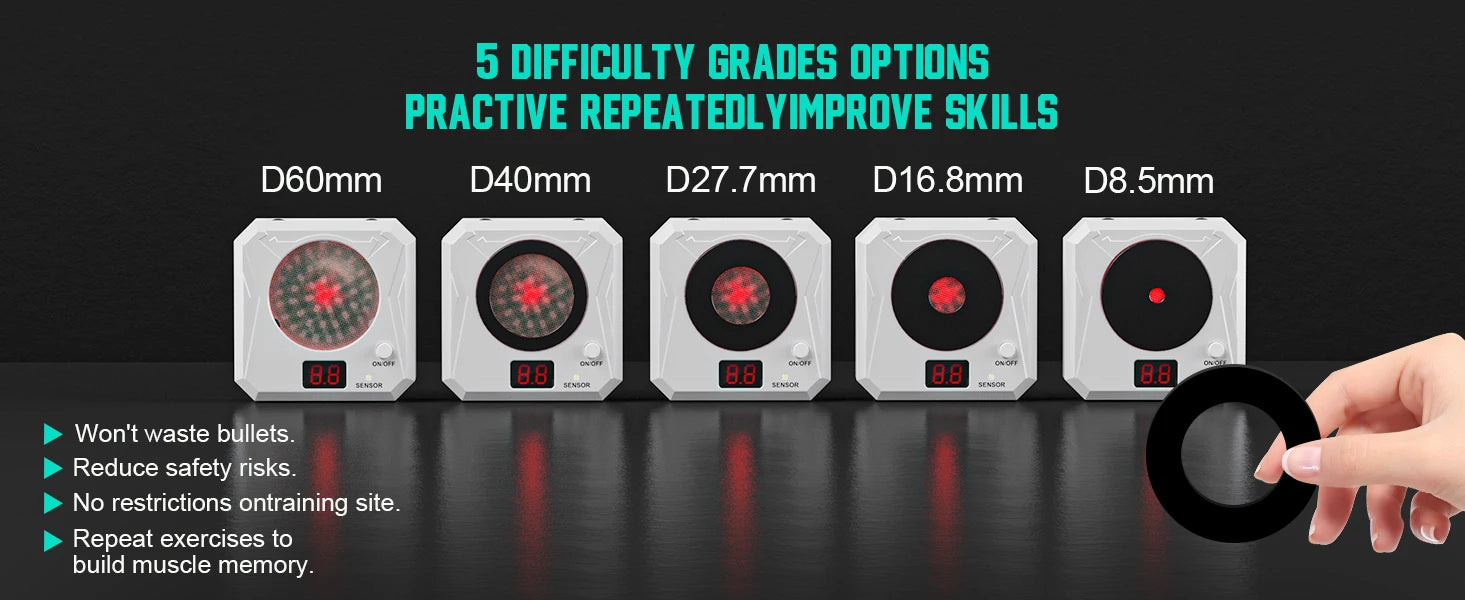 Infrared Induction Electronic Scoring Laser Target