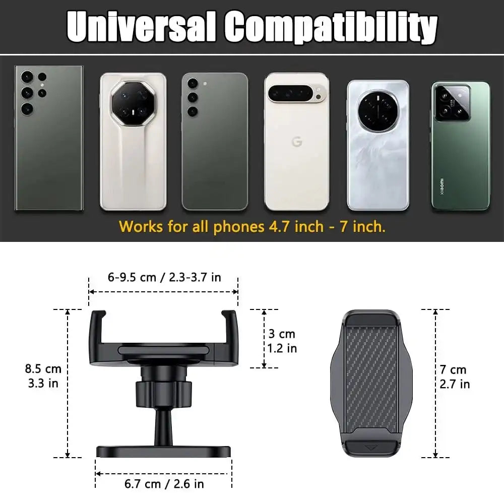 Magnetic Phone Holder  Golf Cart, 360° Rotatable Mount Adjustable