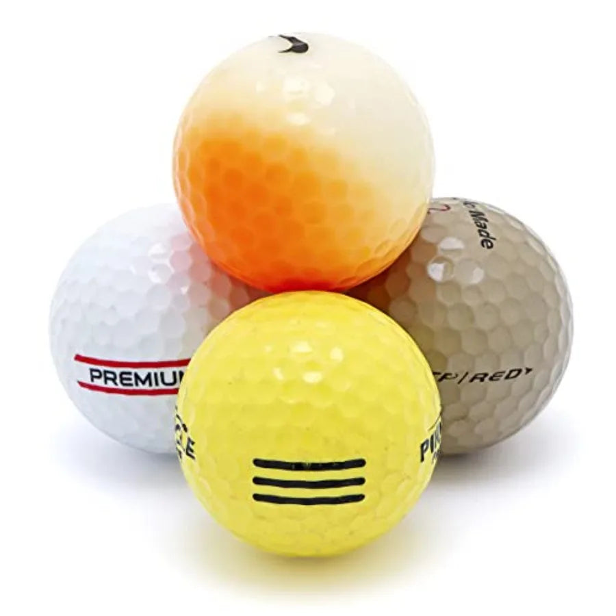 Recycled Hit-Away Used Golf Balls for Practice and Range Hitting