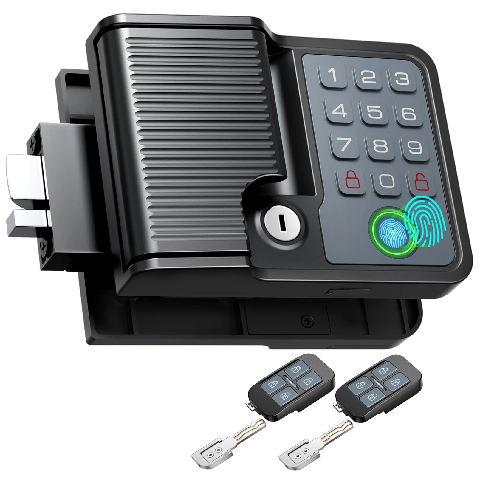 Smart RV Door Locks Keyless Entry  Fingerprint Remote Keypad