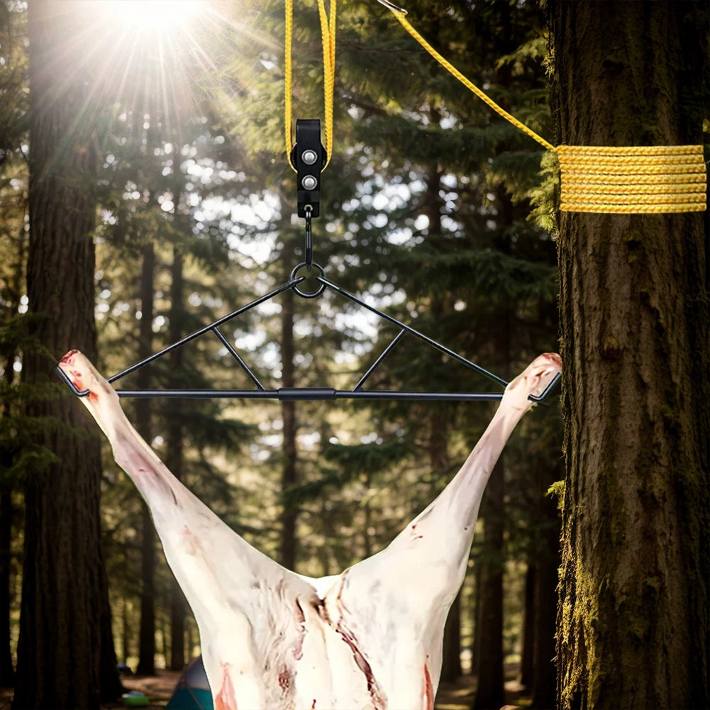 700LB Capacity Deer Hanger for Deer Carcass/Butcher Deer Hunting