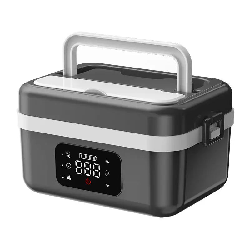 Wireless Electric Insulated Lunch Box, Stainless Steel Lunch  Food Warmer