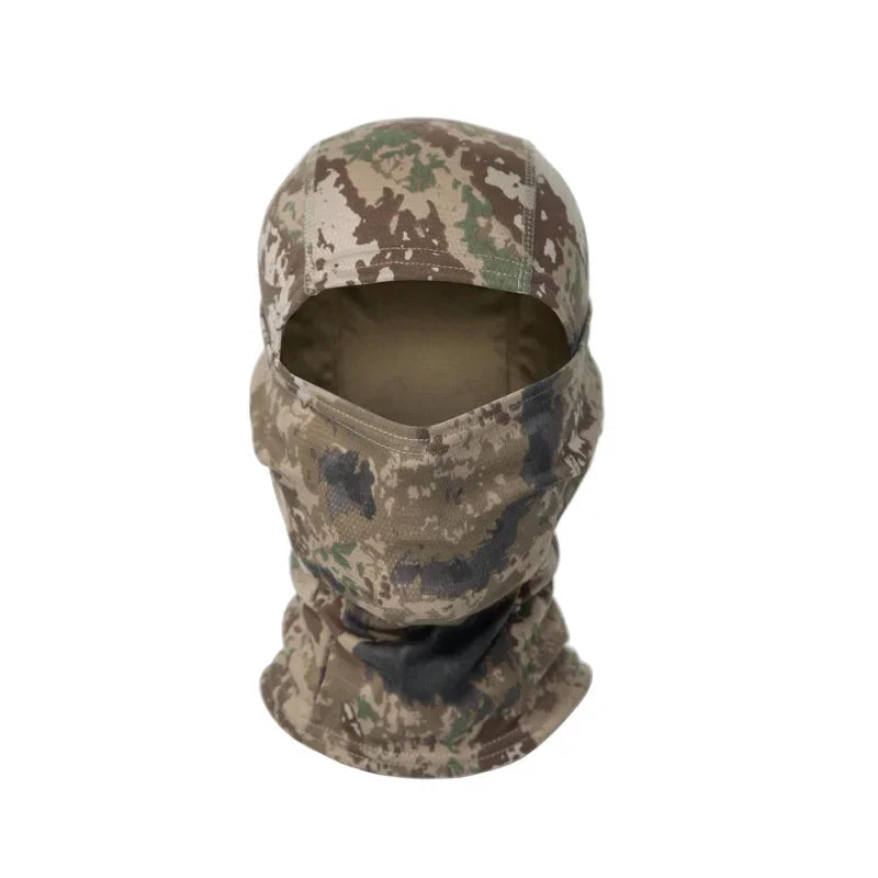 Tactical Camouflage Balaclava Full Face Mask Outdoor Neck Gaiter