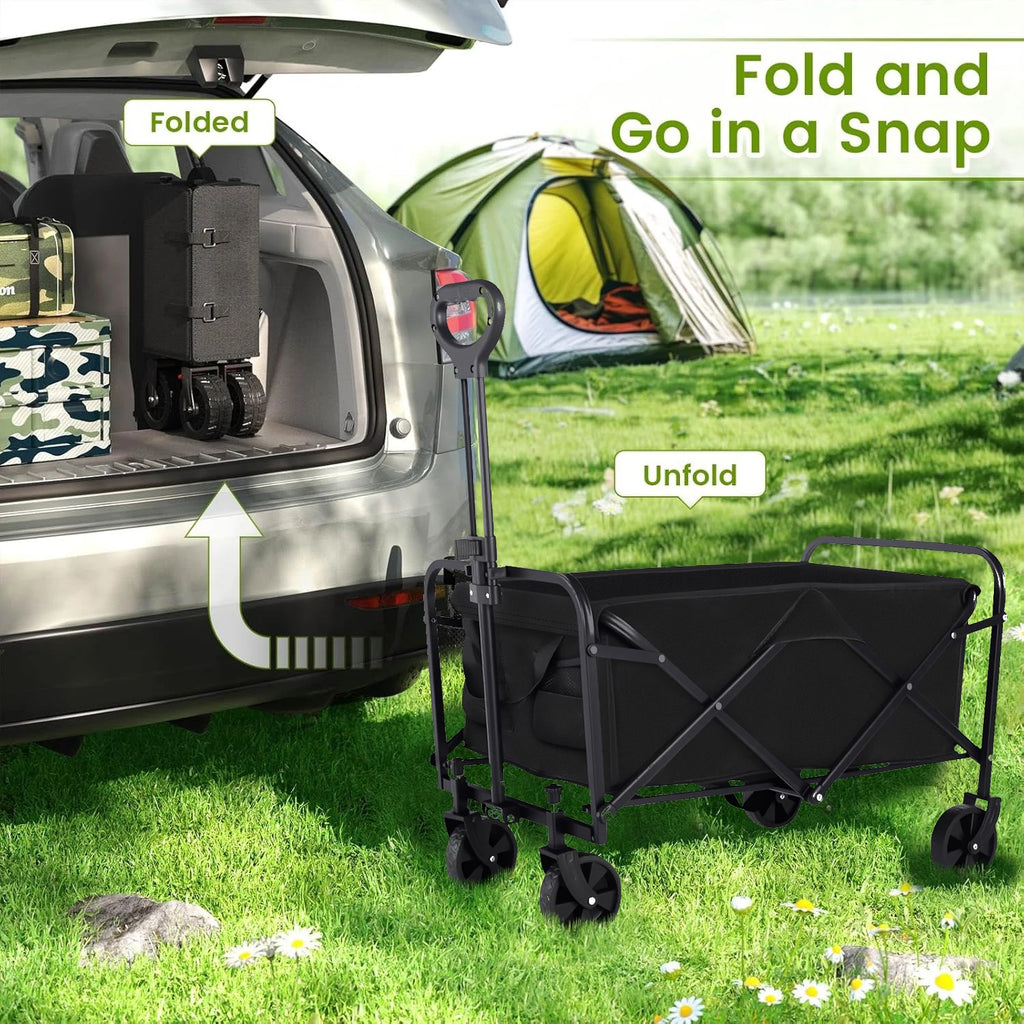 Heavy Duty Wagon Carts Foldable, Portable