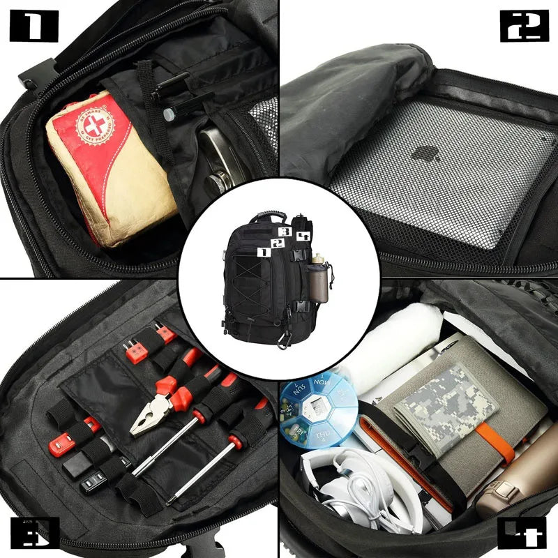 60L Backpack  Outdoor Travel Hiking for Camping Hunting, hiking