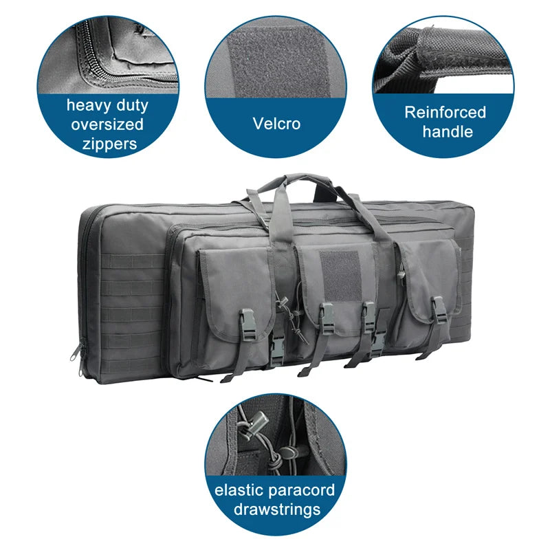Tactical Double Rifle Case and Backpack