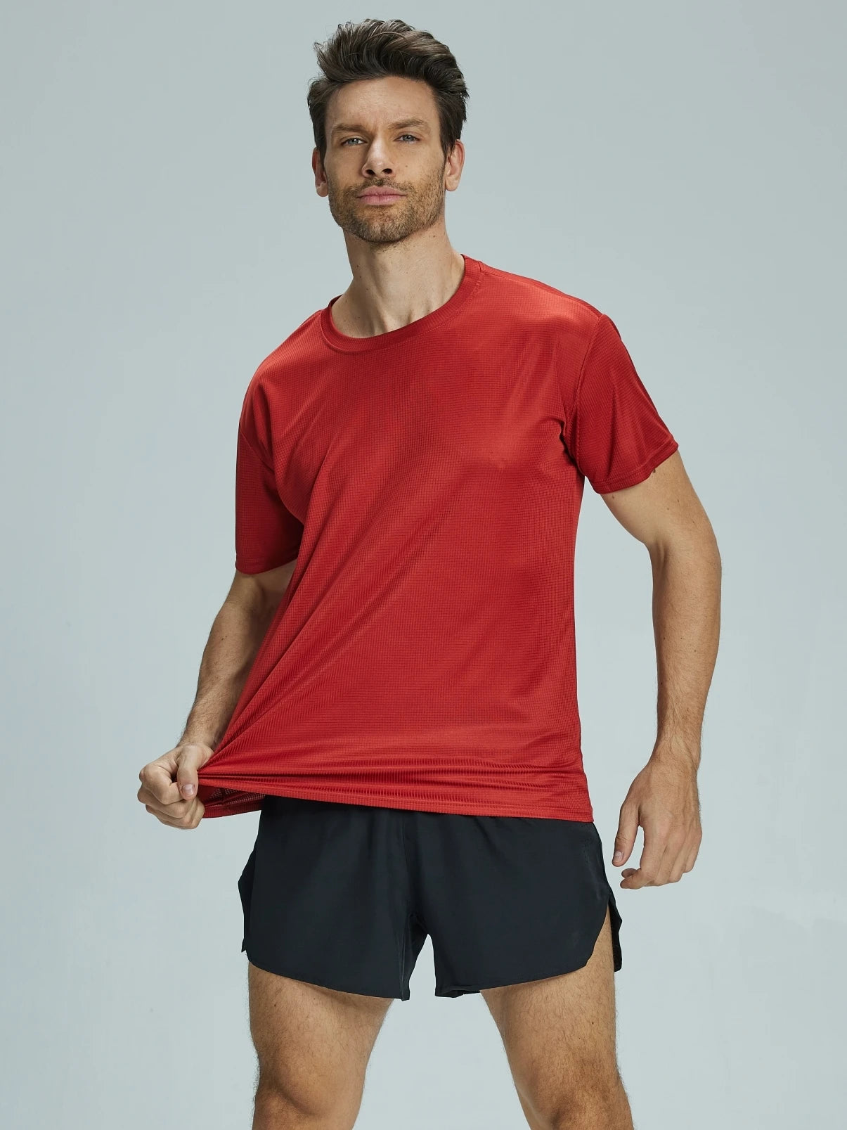 5 Pack Men's  Quick-drying  Short-sleeved Loose and Comfortable