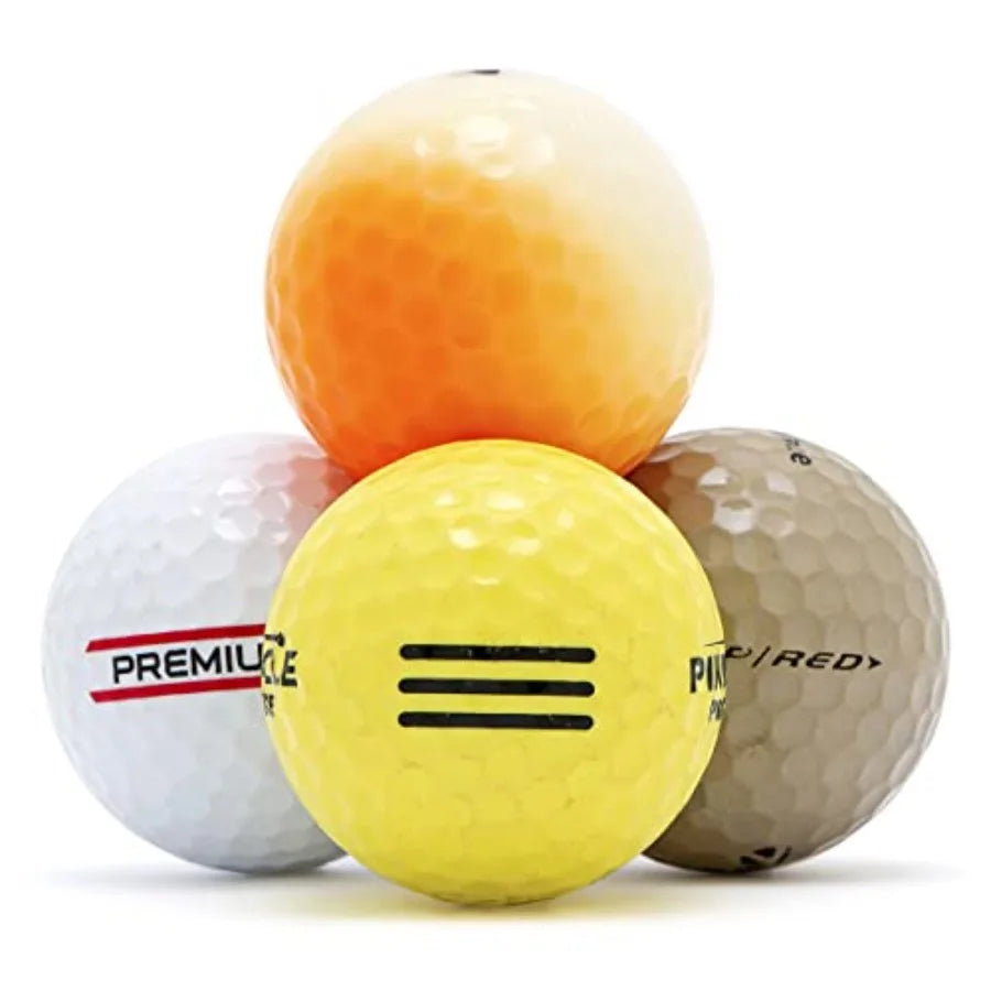 Recycled Hit-Away Used Golf Balls for Practice and Range Hitting