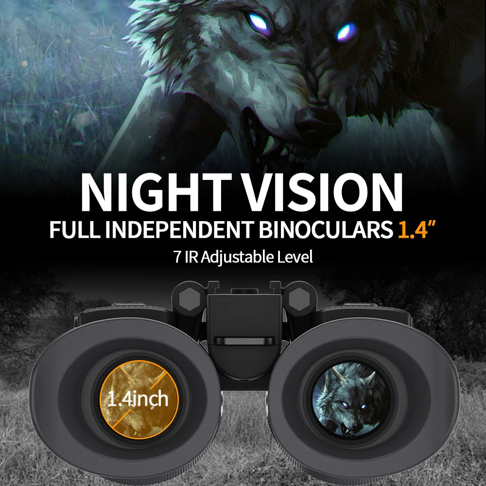 4K Head-Mounted Night Vision Goggles & Binoculars for Adults