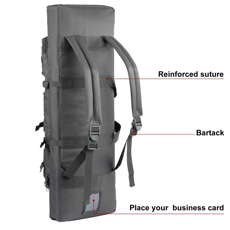 Tactical Double Rifle Case and Backpack