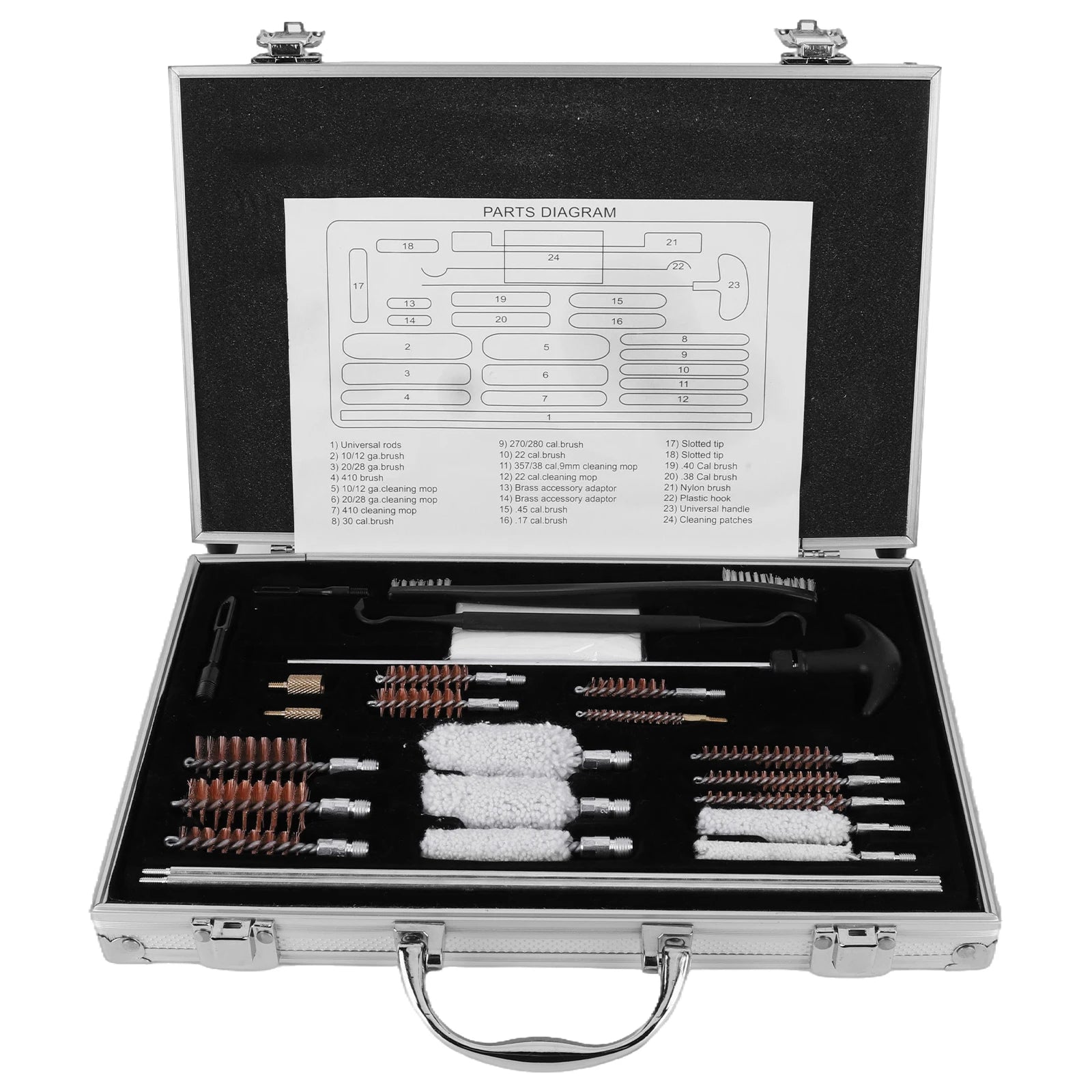 Gun Cleaning Kit for Rifle Pistol Handgun Shotgun Cleaning Kit Tool