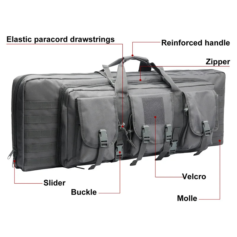 Tactical Double Rifle Case and Backpack