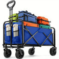 Heavy Duty Wagon Carts Foldable, Portable