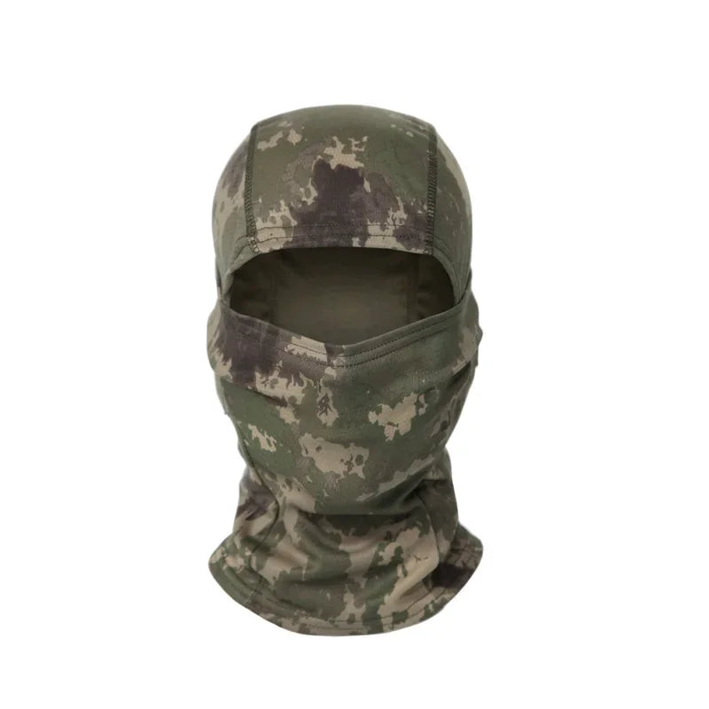Tactical Camouflage Balaclava Full Face Mask Outdoor Neck Gaiter