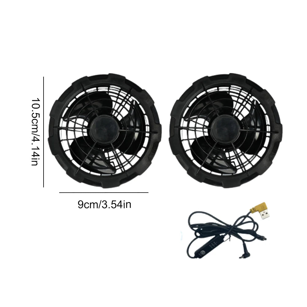Cooling Vest Air Conditioner Clothes. For camping Fishing Hiking .