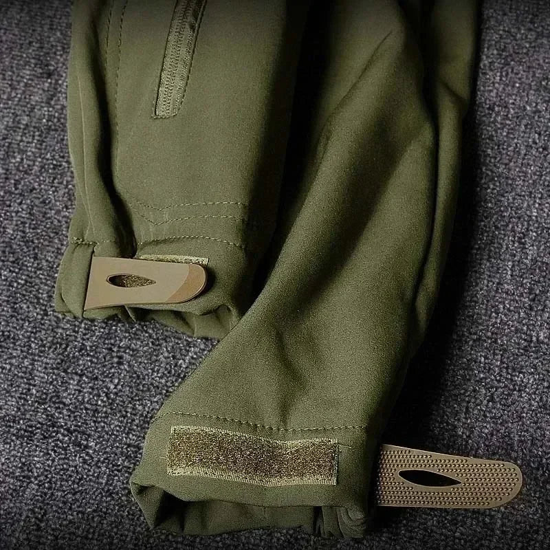 Waterproof  Camo Set Soft Shell Fleece Winter  Suit