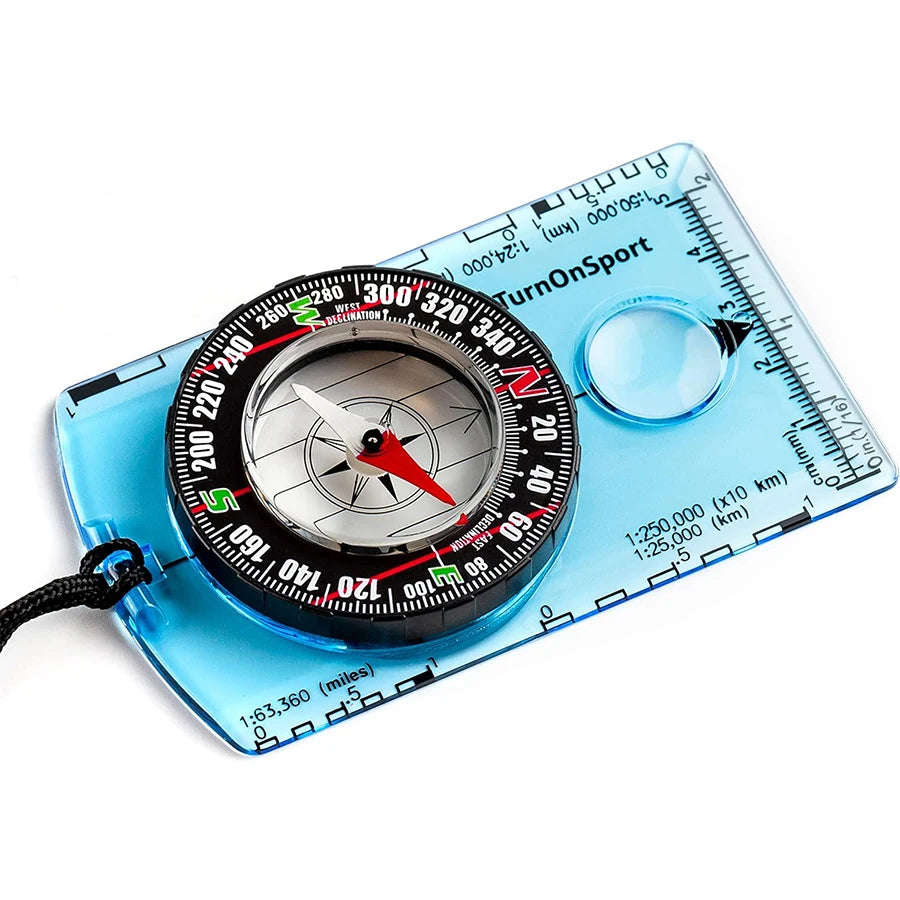 Professional Waterproof Camping Compass -for Outdoor Navigation & Map Reading