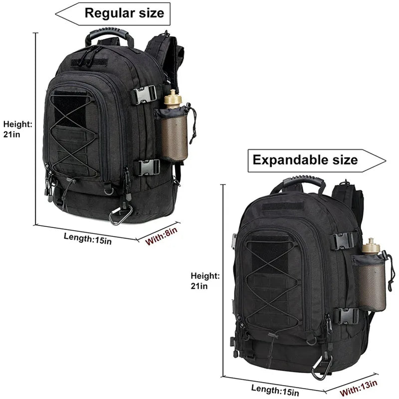 60L Backpack  Outdoor Travel Hiking for Camping Hunting, hiking