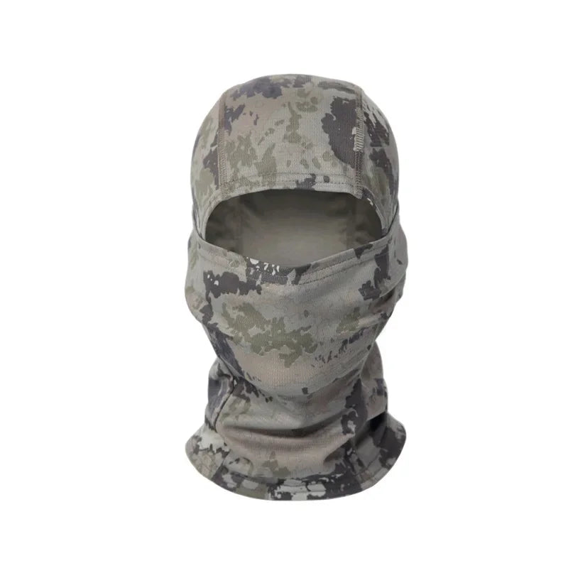Tactical Camouflage Balaclava Full Face Mask Outdoor Neck Gaiter