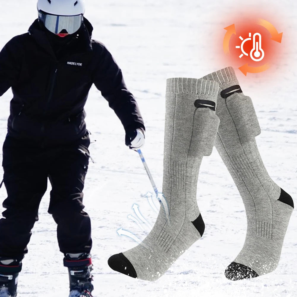 Electric Heated Socks 3 Modes Winter Thermal Socks