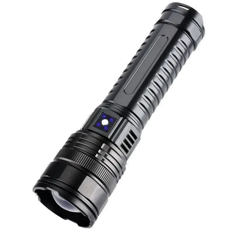 10000W Built-in Battery Flash Light. Most Powerful Led Flashlight