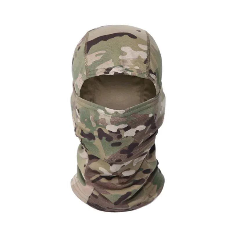 Tactical Camouflage Balaclava Full Face Mask Outdoor Neck Gaiter
