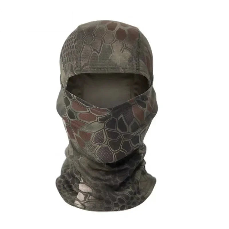 Tactical Camouflage Balaclava Full Face Mask Outdoor Neck Gaiter