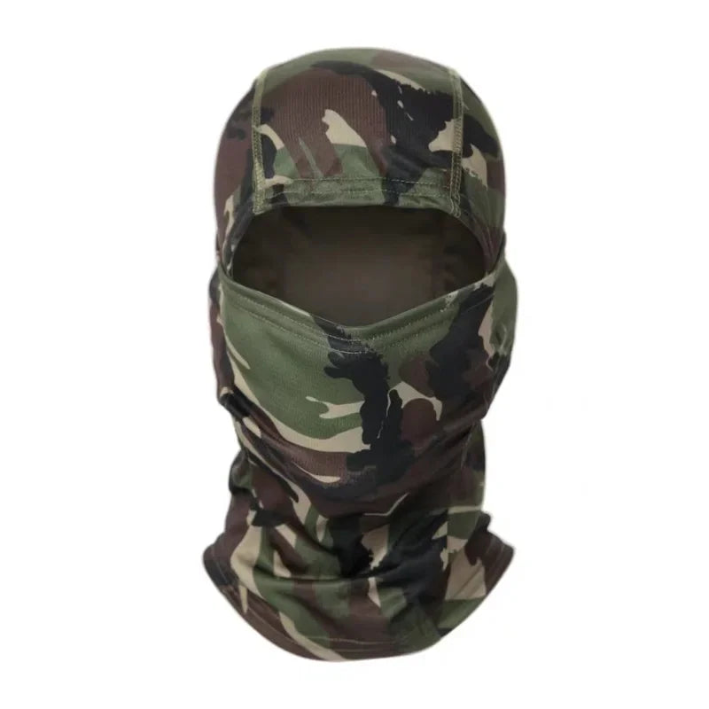 Tactical Camouflage Balaclava Full Face Mask Outdoor Neck Gaiter
