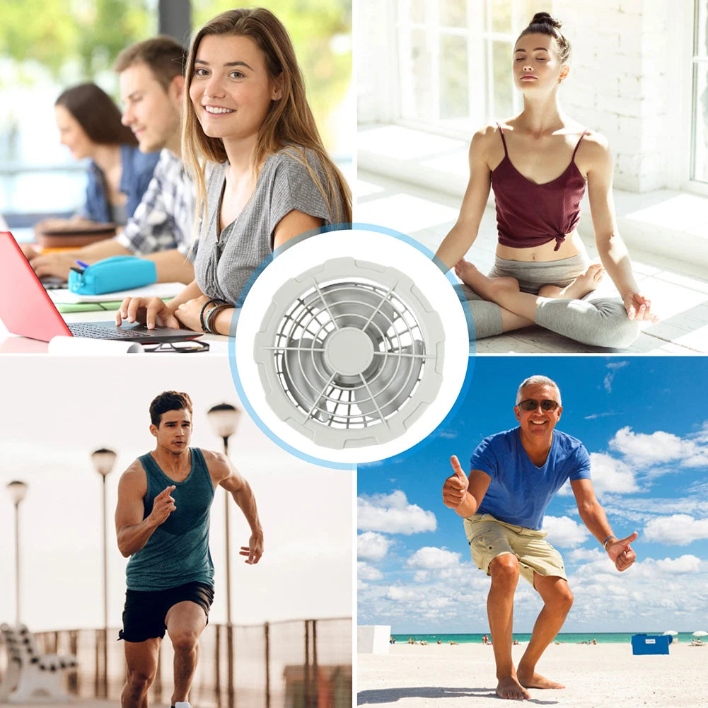 Cooling Vest Air Conditioner Clothes. For camping Fishing Hiking .